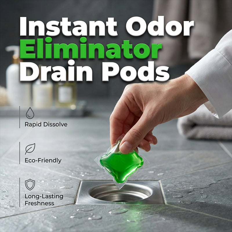 š„³2026 HOT SALEš„³š50K+ SOLD!ļ½Drain Deodorizer Pods ā Bioāenzyme formula neutralizes smells at the source. Instant fresh scent, no harsh chemicals. Say goodbye to embarrassing odours. š°ā