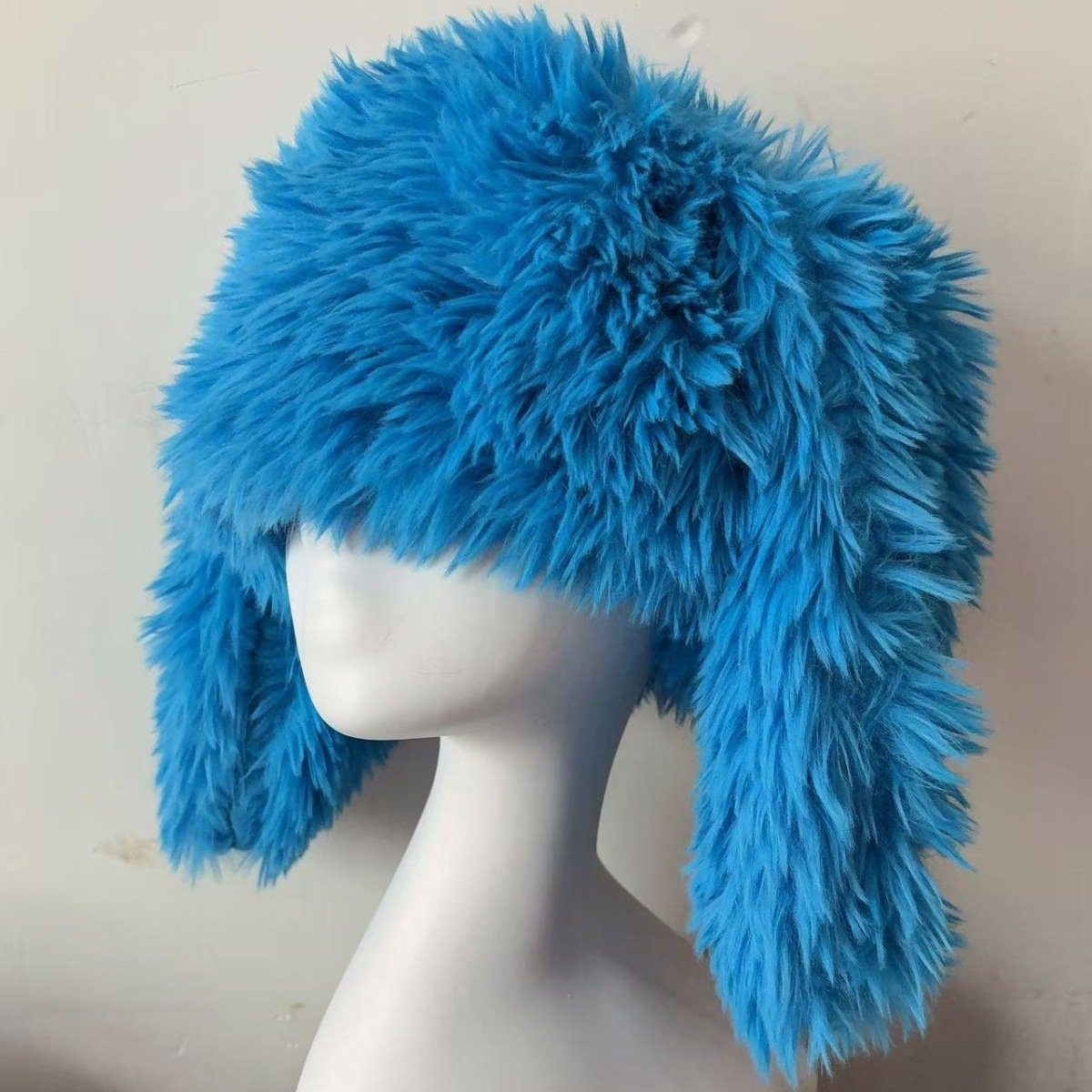 โ Winter Hot Sale - ๐ Cute Long Bunny Ear Plush Hat