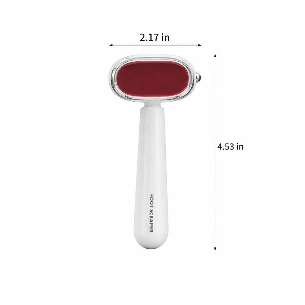 Dual‑Sided Foot Callus Remover, Replaceable Stainless Steel Blade Foot Scraper 🦶