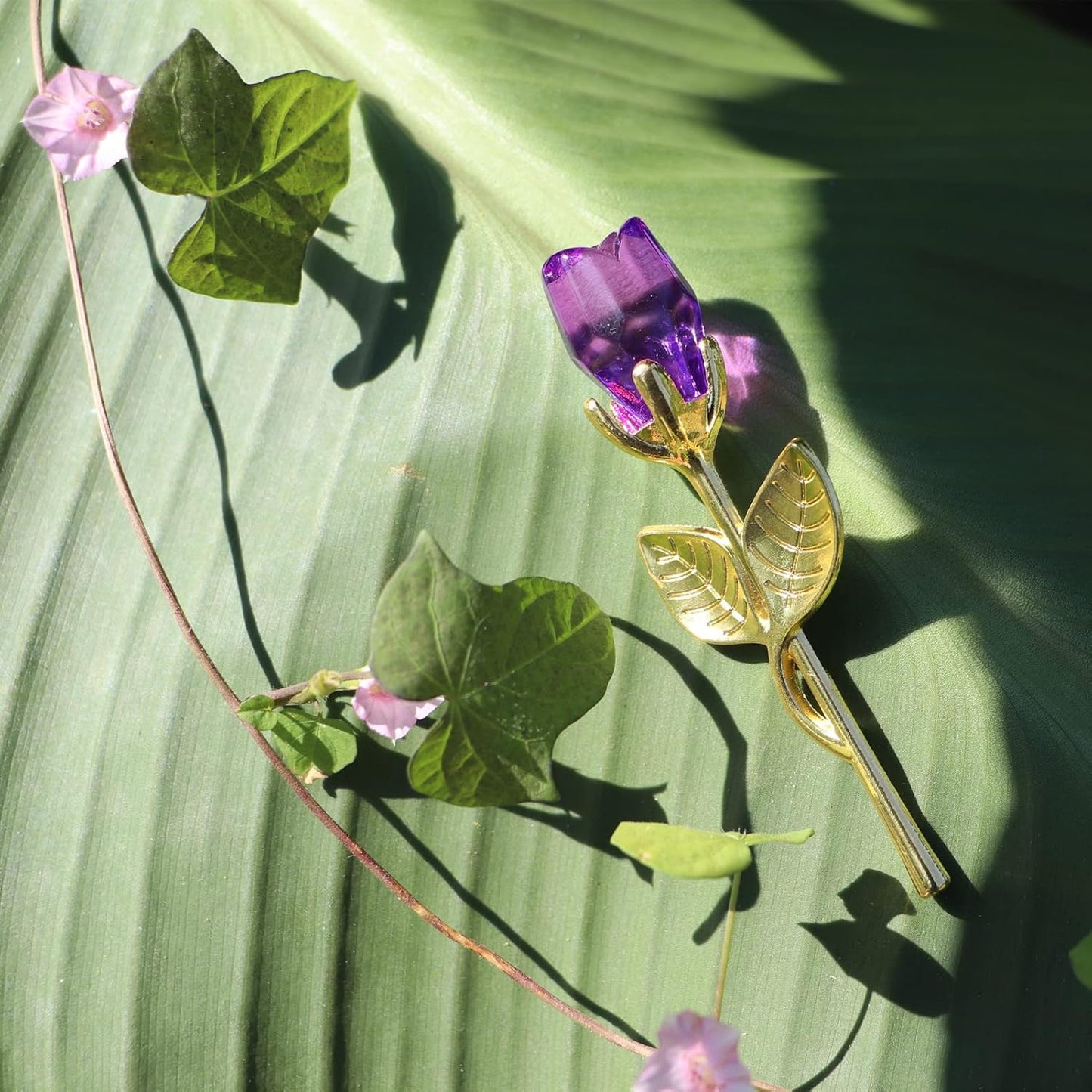 🔥 Hot Sale🌹Eternal Love Metal Crystal Rose (May your love last forever!) 💝