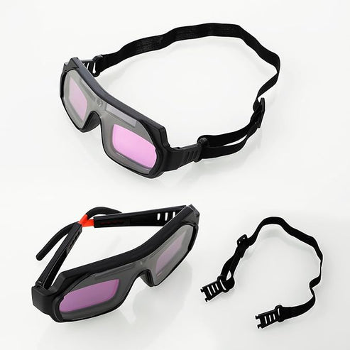 Solar Auto-Darkening Welding Goggles – Eye Protection with Smart Light Control