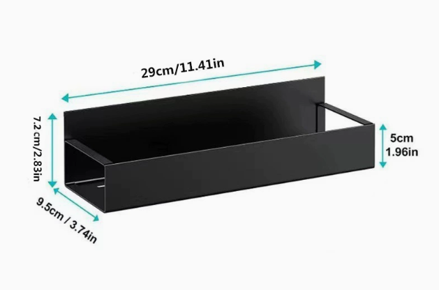 🔥Punch-free Magnetic Storage Rack Organize —— Space-saving Kitchen Organizer