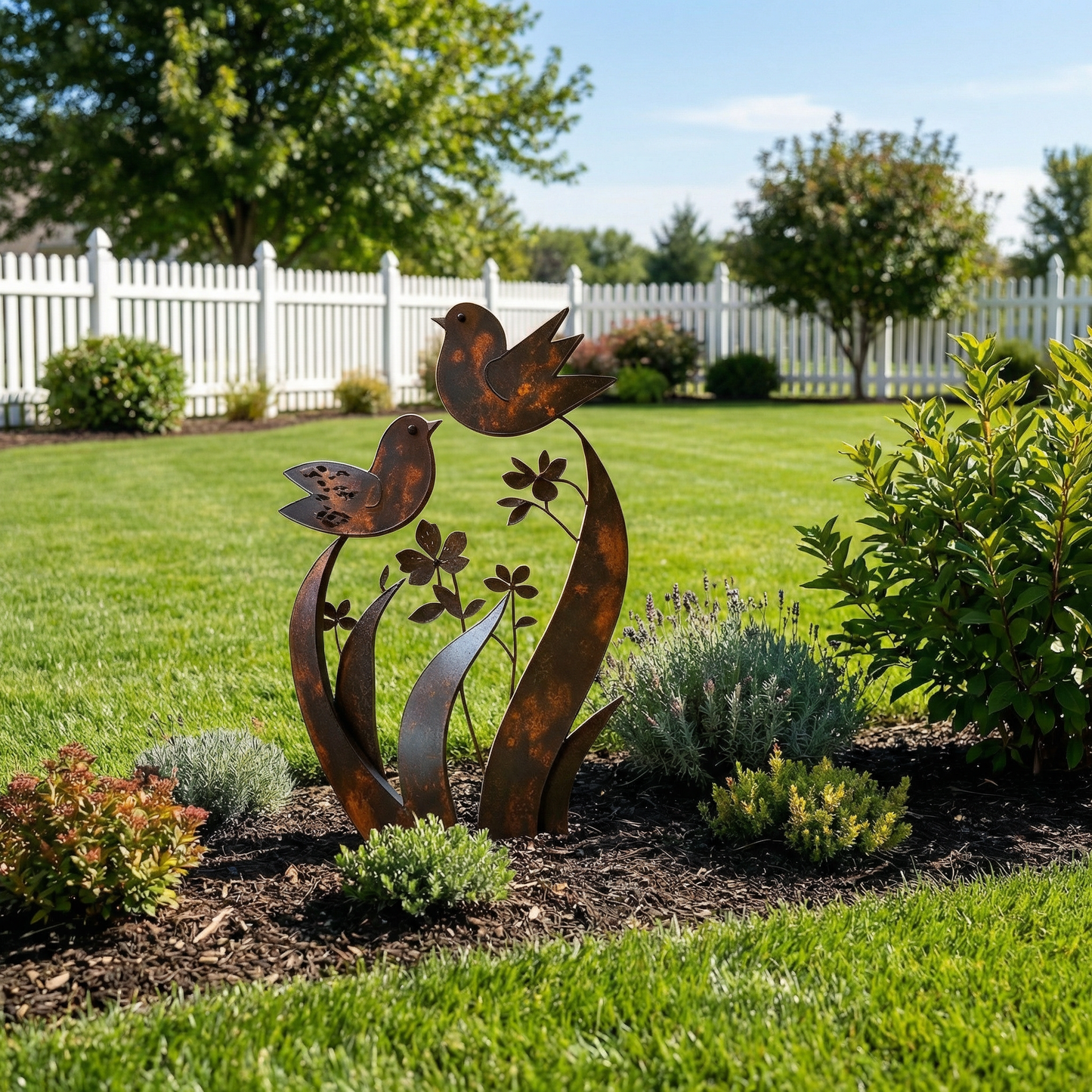 ๐ฆ๐ฆ2026 Mother's Day Gifts 50% Off--๐๐Bird & Wildflower Metal Garden Stake