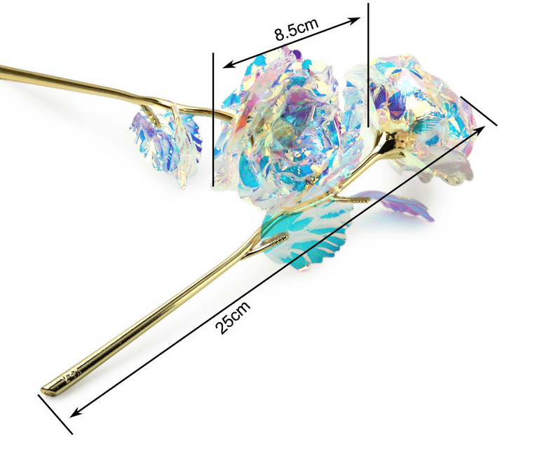 🌹 Limited Edition Crystal Rose – Eternal Love, brilliantly sparkling! 💖✨ The perfect Valentine's Day gift 🎁❤️