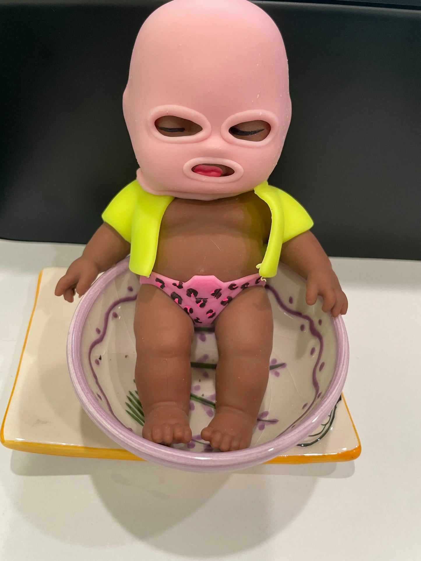 Stretchy Sand-Filled Stress Relief Doll | 5.1” Squishy Sensory Toy for Teens & Adults