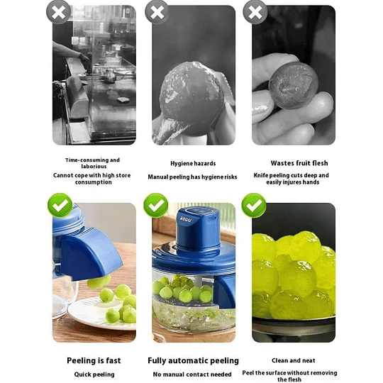 Grape Peeling Machine