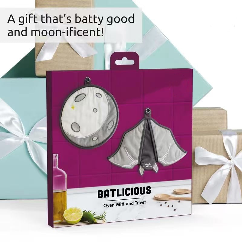 š¦Batlicious Oven Mitts & Pot Holders Set