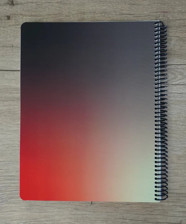 🔥🖤📚Themed Yearly Planner(✨Hardcover Book)