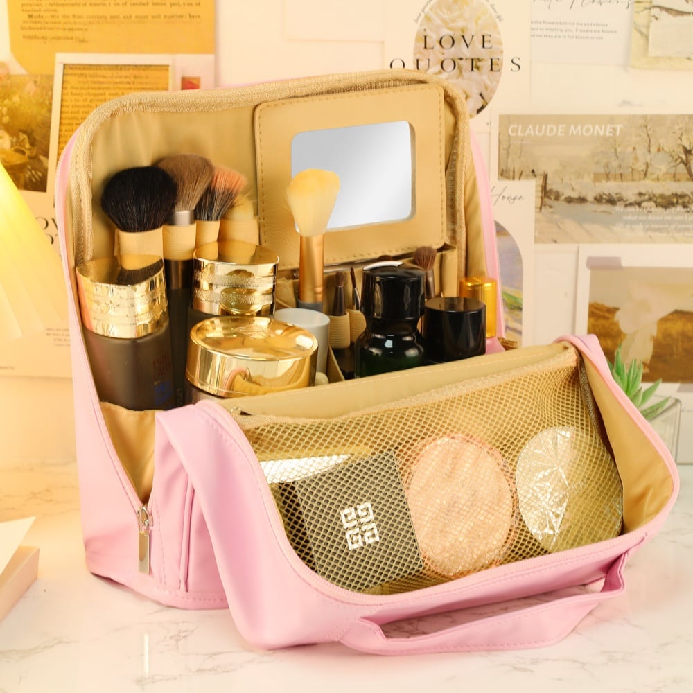 Standing Makeup Bag