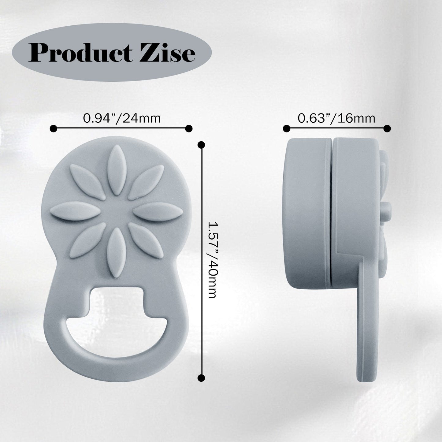 Magnetic Glasses Holder for Clothes