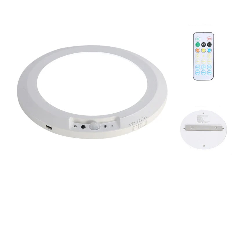 ✨Dimmable rechargeable ceiling light with motion sensor – magnetic & wireless