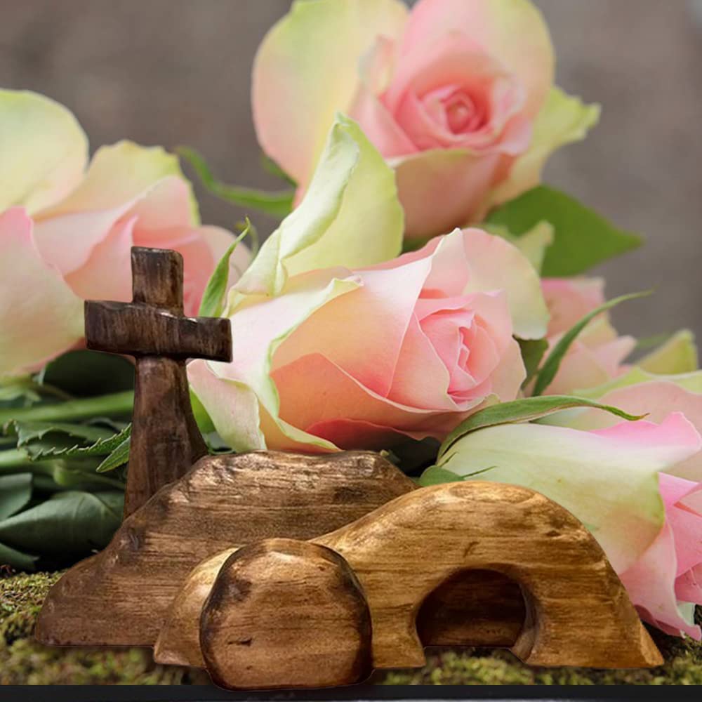 Christian Easter decorations commemorating the resurrection of Jesus.