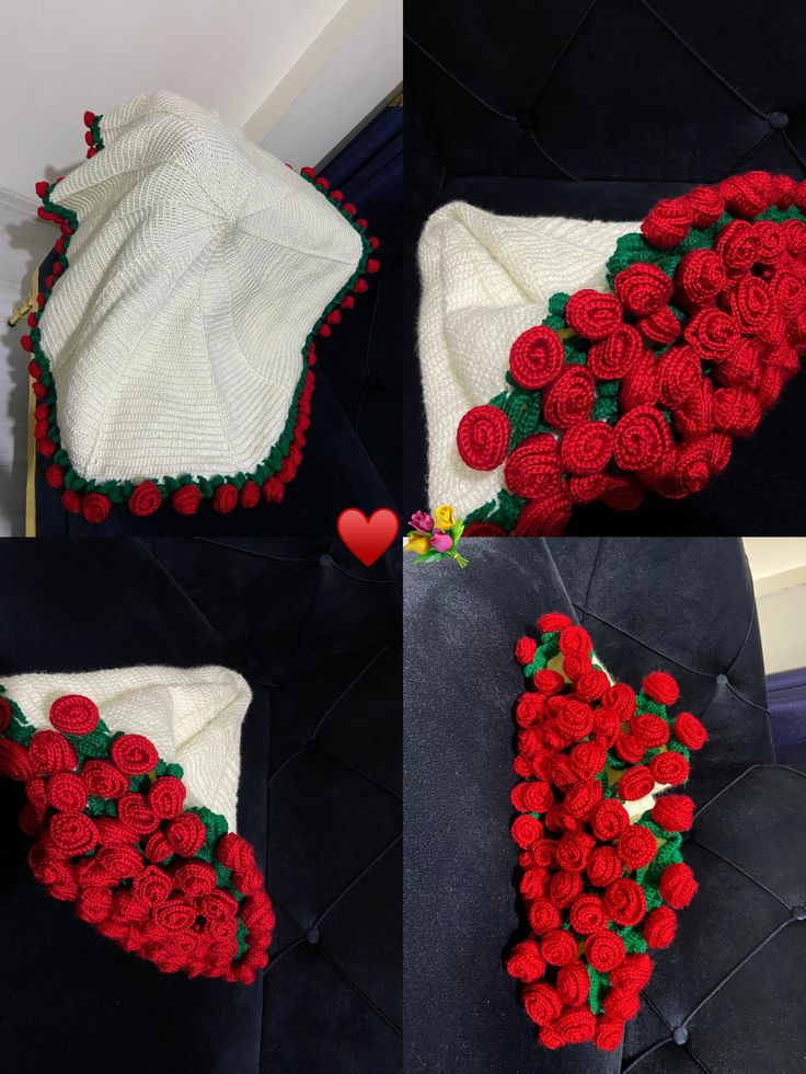 🔥Flash Sale 50% OFF - Premium Rose/Sunflower Bouquet Blanket