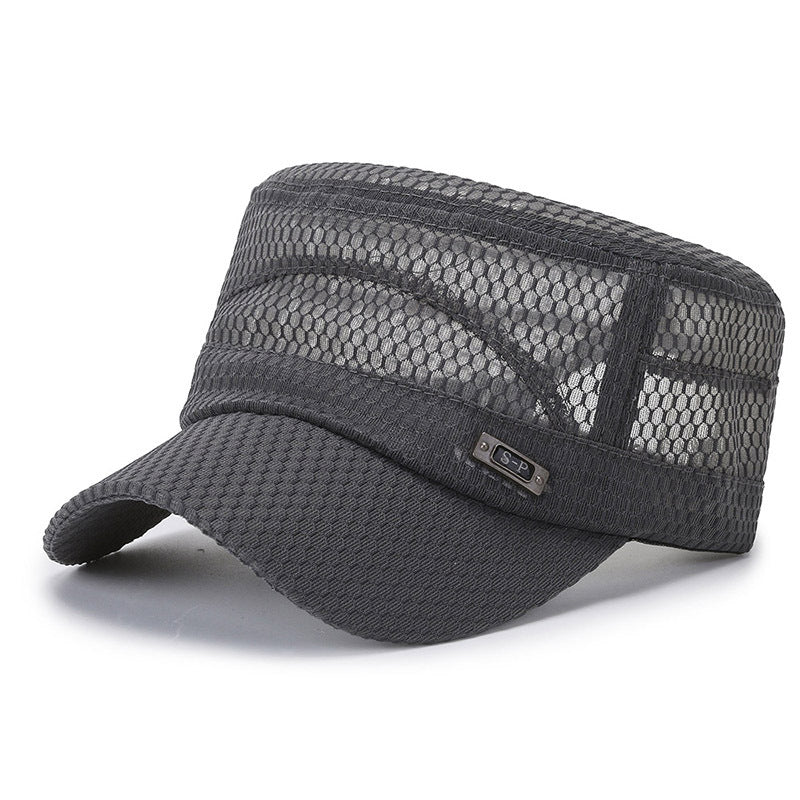 🧢☀️Summer Quick-Dry Outdoor Hat – Breathable Mesh, Adjustable, UV Protection, Lightweight 🏃♂️