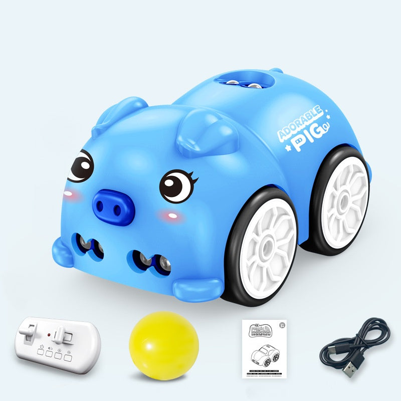 šGifts For ChildrenššRC Intelligent Sensor Remote Control Cartoon Control Electric Car Music Boy Toy
