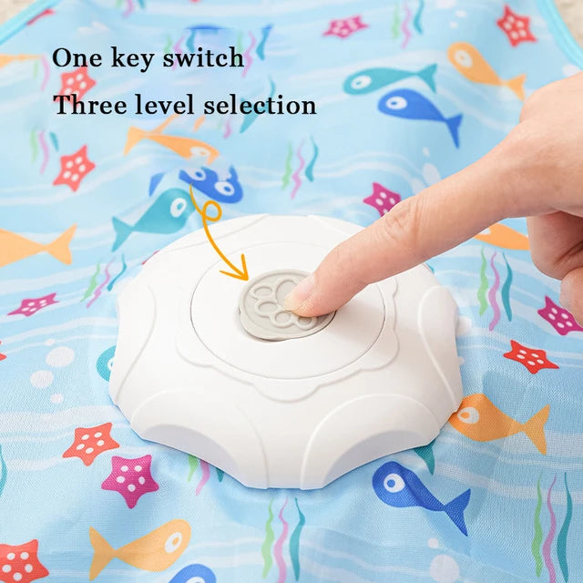 Cat Toys Interactive Hide and Seek Toy with Motion Activated Feathers