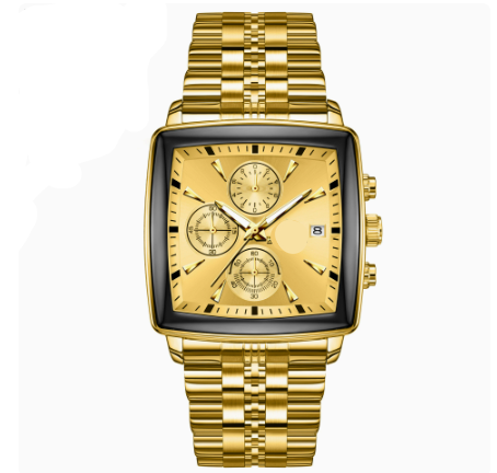 β³ 49% off for a limited time only! π₯ Classic square-faced quartz watch for men