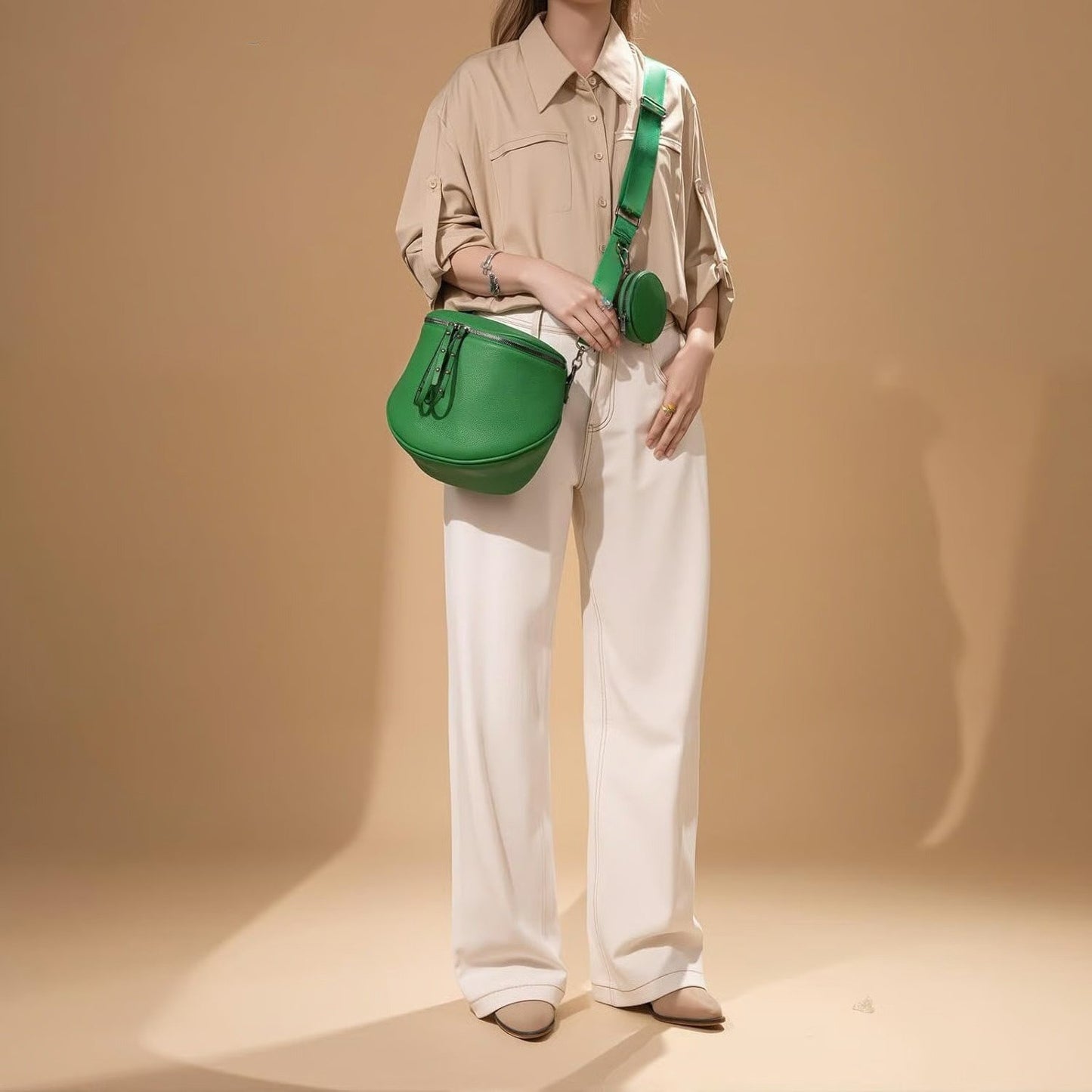 🍂2026 NEW ARRIVAL👜 Large Fanny Pack Crossbody Sling Bags