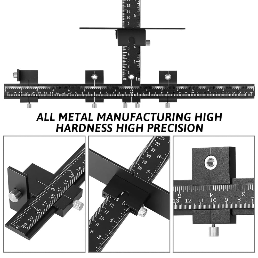 Aluminum Cabinet Hardware Jig