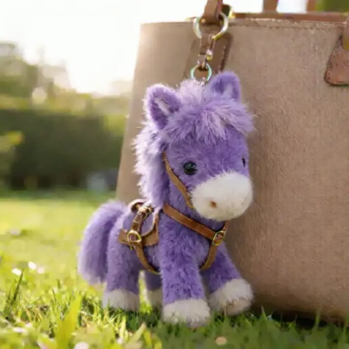 🔥LAST DAY 49% OFF🐎Plush Pony Bag Charm and Keychain