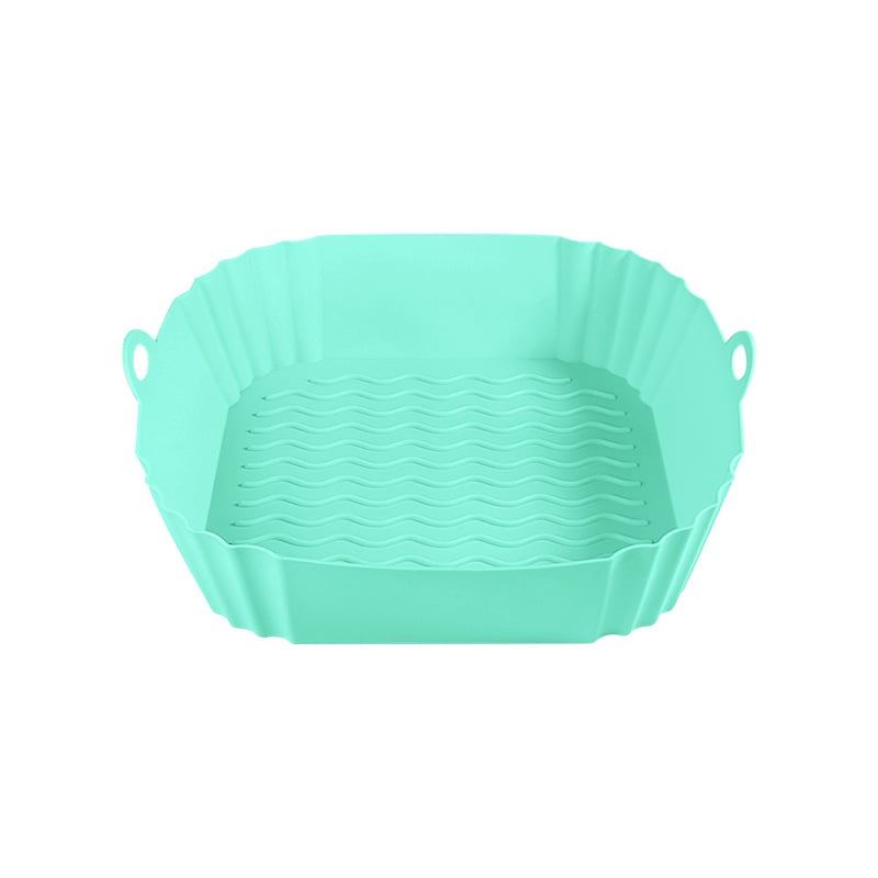 🔥 Square Silicone Reusable Cooking Basket Insert