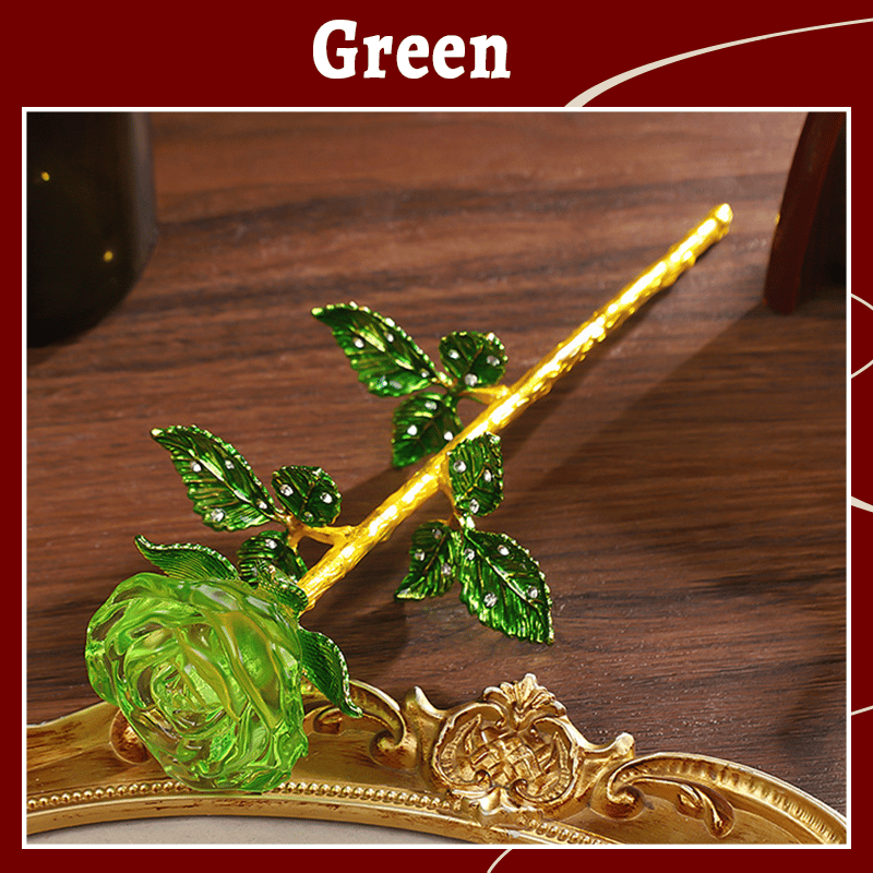 š„Valentineās Hot Salešš¹Forever Blooming Crystal Rose