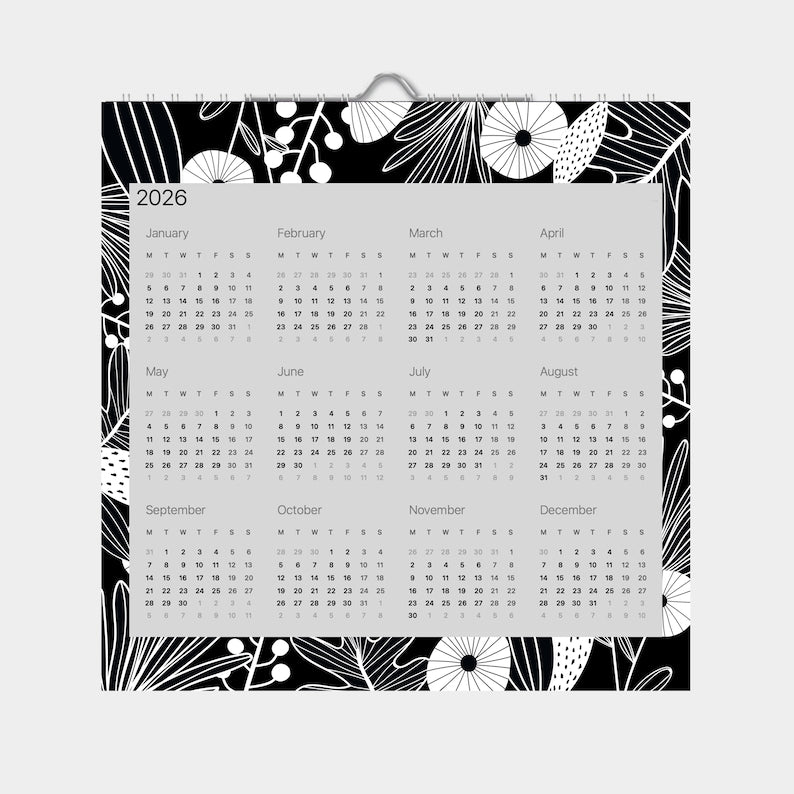 Fu*k it 2026 Wall Calendar