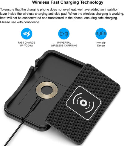 🔥Last Day 49% OFF-🚗⚡ Fast & Easy 15W Wireless Car Charger