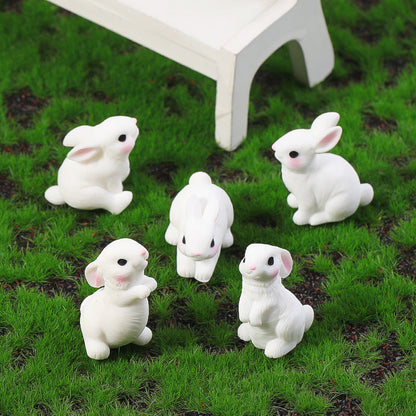 15pcs Mini Rabbit Animal Figures Toy