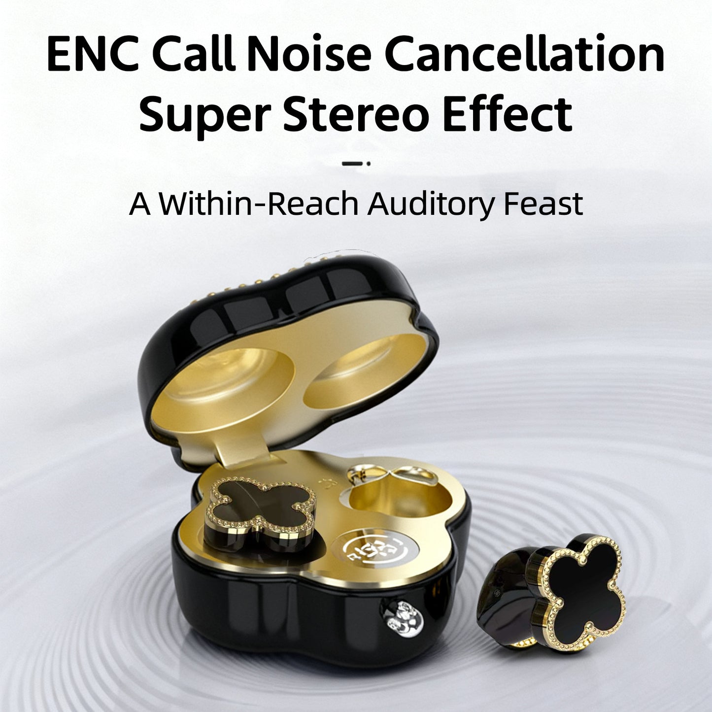 Four-Leaf Clover Bluetooth Headphones