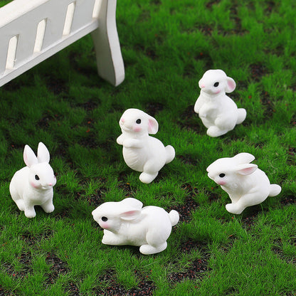 15pcs Mini Rabbit Animal Figures Toy