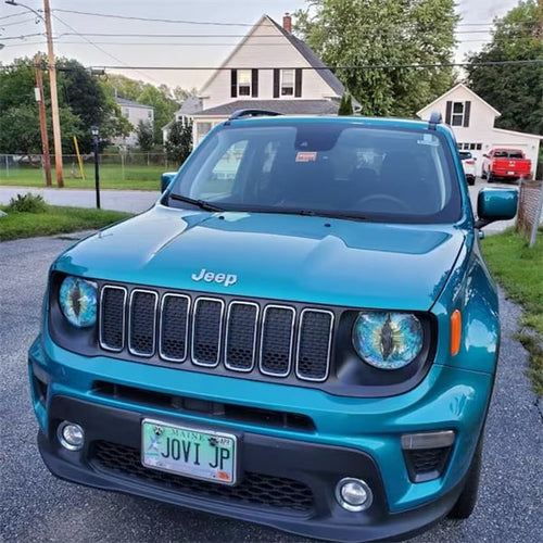 🔥  Beast Eyes Headlight Decals (1 Pair)