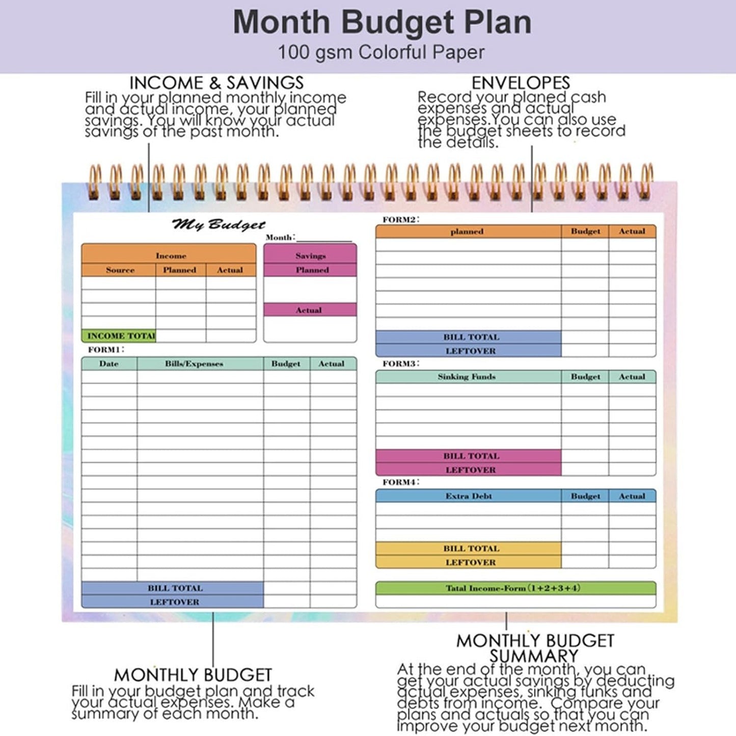 Household Expense Book – Daily & Weekly Budget Planner