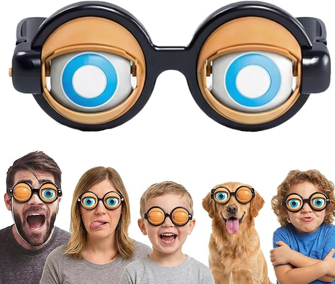🎉🎉🤣Novelty Funny Glasses with Winking Eye Mechanism