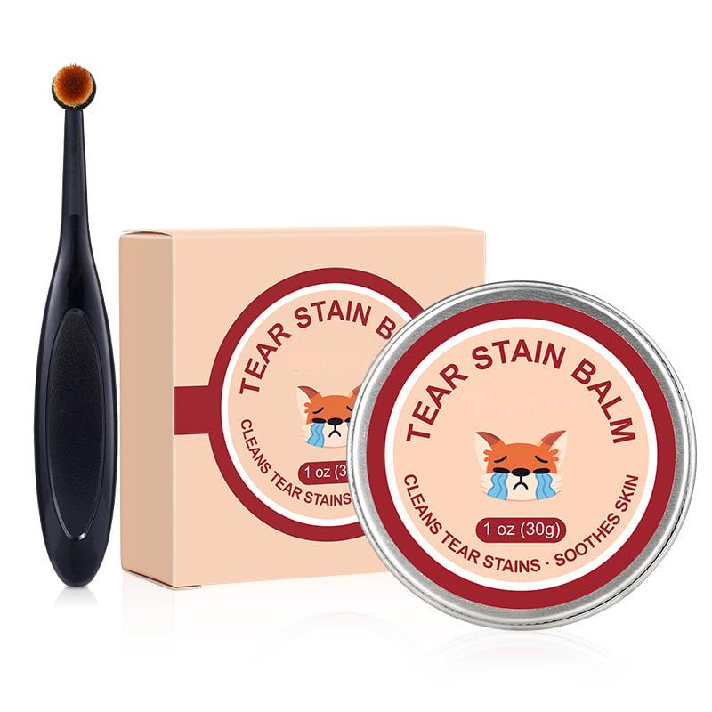 Pet Tear Stain Protection Cream & Brush Set