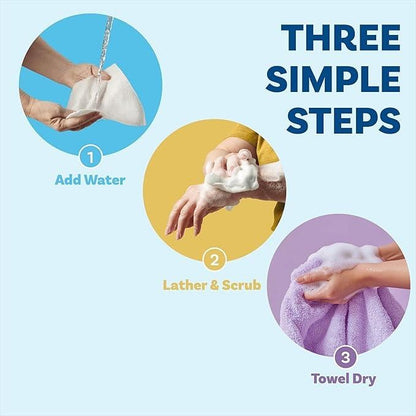 🏆Flash Sale⚡ 50K+  🌈Disposable Rinse-Free Bathing Wipes🧼