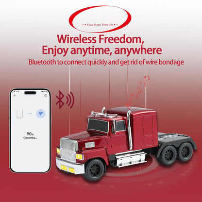 🔥LAST DAY ONLY 49% OFF🔥🚚WSTER WS-570 Big Truck Model Bluetooth Speaker with USB TF Card AUX FM Radio TWS Pairing