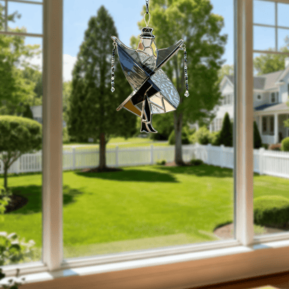 💃🤘 Handmade Stained Acrylic Spinner