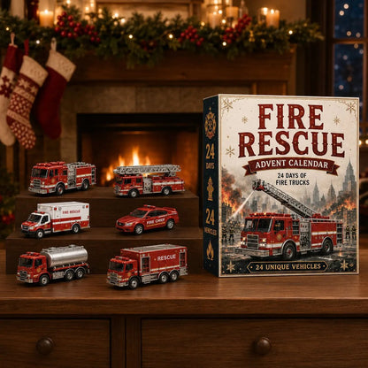 🚚 🎁Build the Fleet™ Collection 24-Day Vehicle Advent Calendar Series | ✨A New Adventure Every Morning