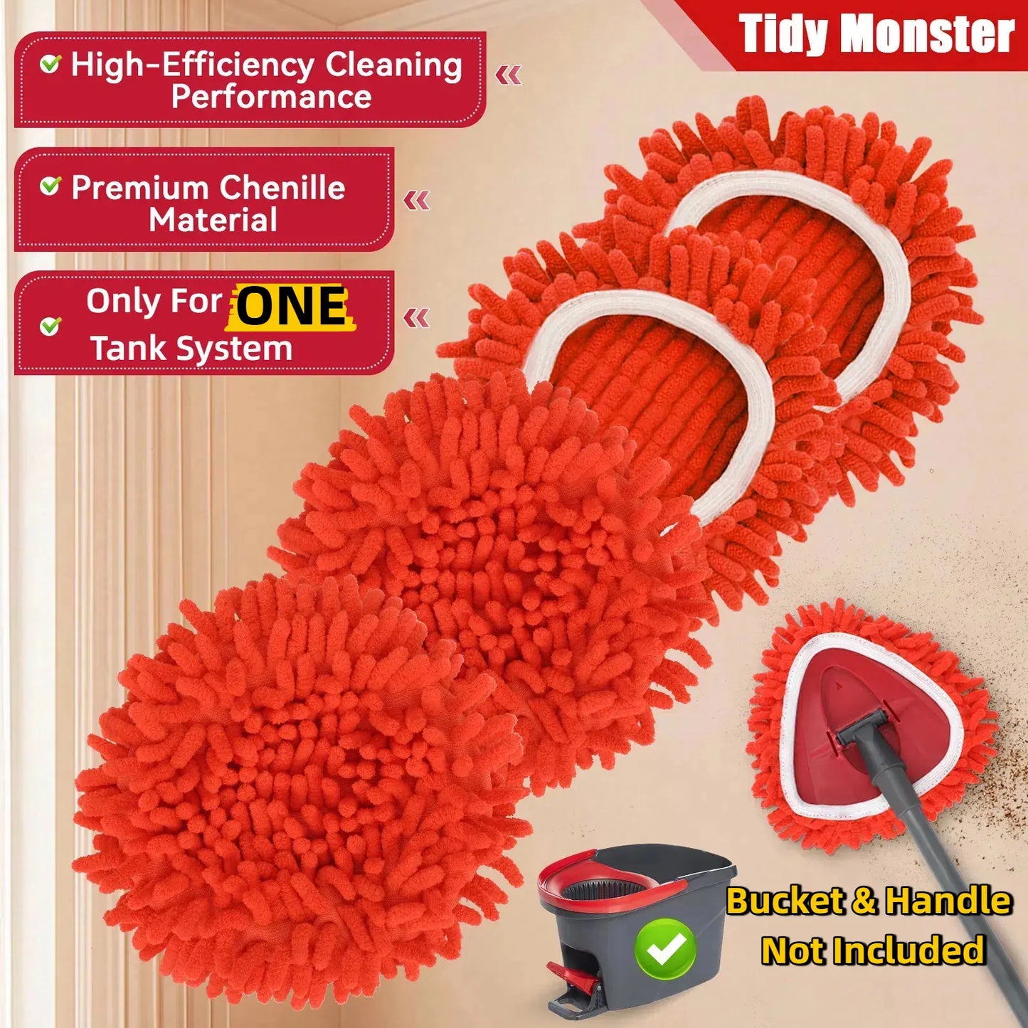 Duster Replacement Heads , Long-Handle Dry Cleaning Refills