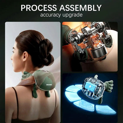 🎅Christmas Hot Sale 49% Off🎁3D Shiatsu Neck Massager + Heat 🔥