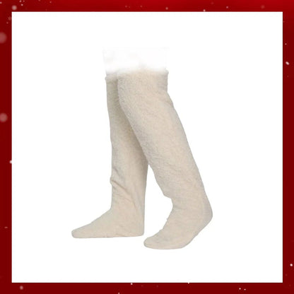 💕Velvety Fleece Knee Socks For Christmas❄️