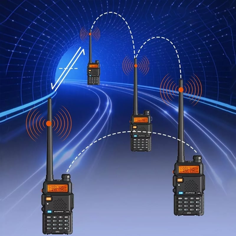 📻✨UV-5R Dual Band Ham Radio – Stay Connected Anywhere! 🌍🚶‍♂️