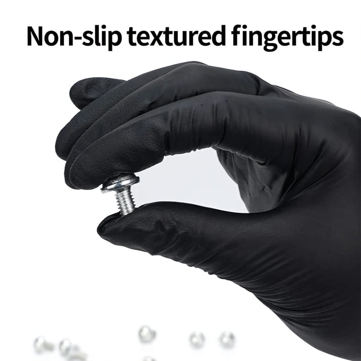 💯🧤High Elastic Protective Rubber Nitrile Gloves