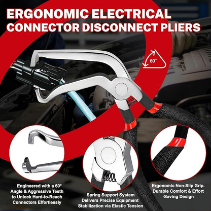 5PCS Automotive Electrical Disconnect Pliers Tool Set