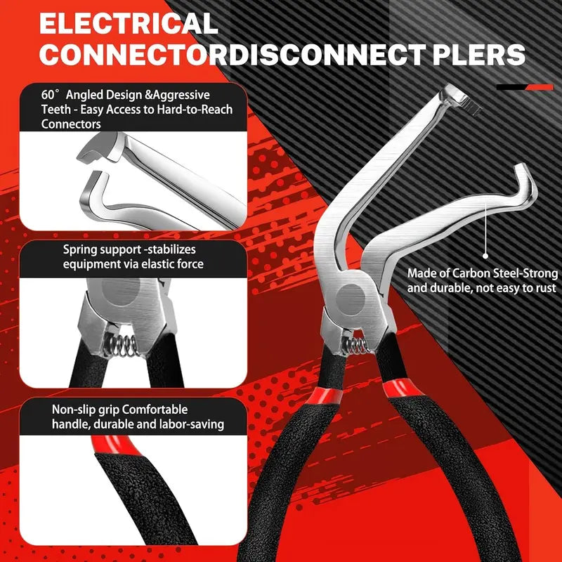 5PCS Automotive Electrical Disconnect Pliers Tool Set