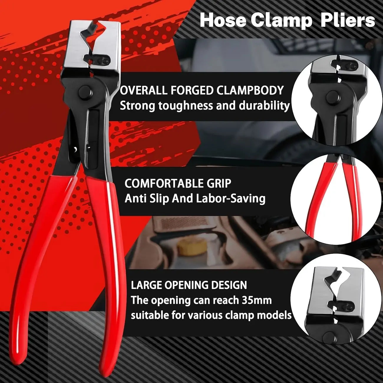5PCS Automotive Electrical Disconnect Pliers Tool Set