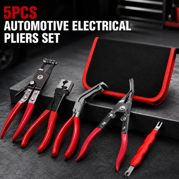 5PCS Automotive Electrical Disconnect Pliers Tool Set