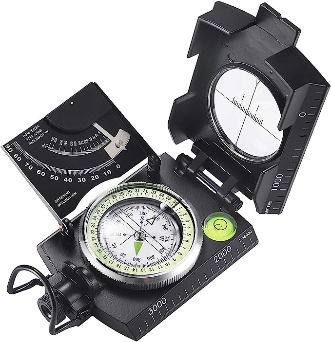 🎁Multifunctional Military Aiming Navigation Compass Compass