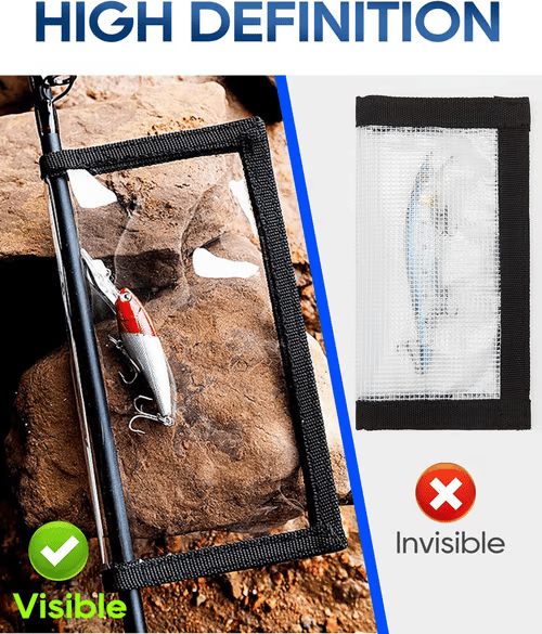 ⚡HOT SALE 48% OFF🔥Clear PVC Fishing Lure Wraps for Safety & Store